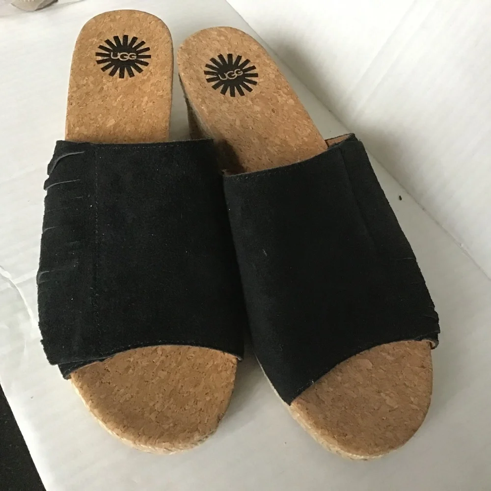 UGG wedge cushioned mini